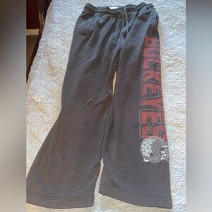 Hollister Gray Buckeyes Joggers